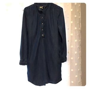 LOFT Chambray Dress with Pockets